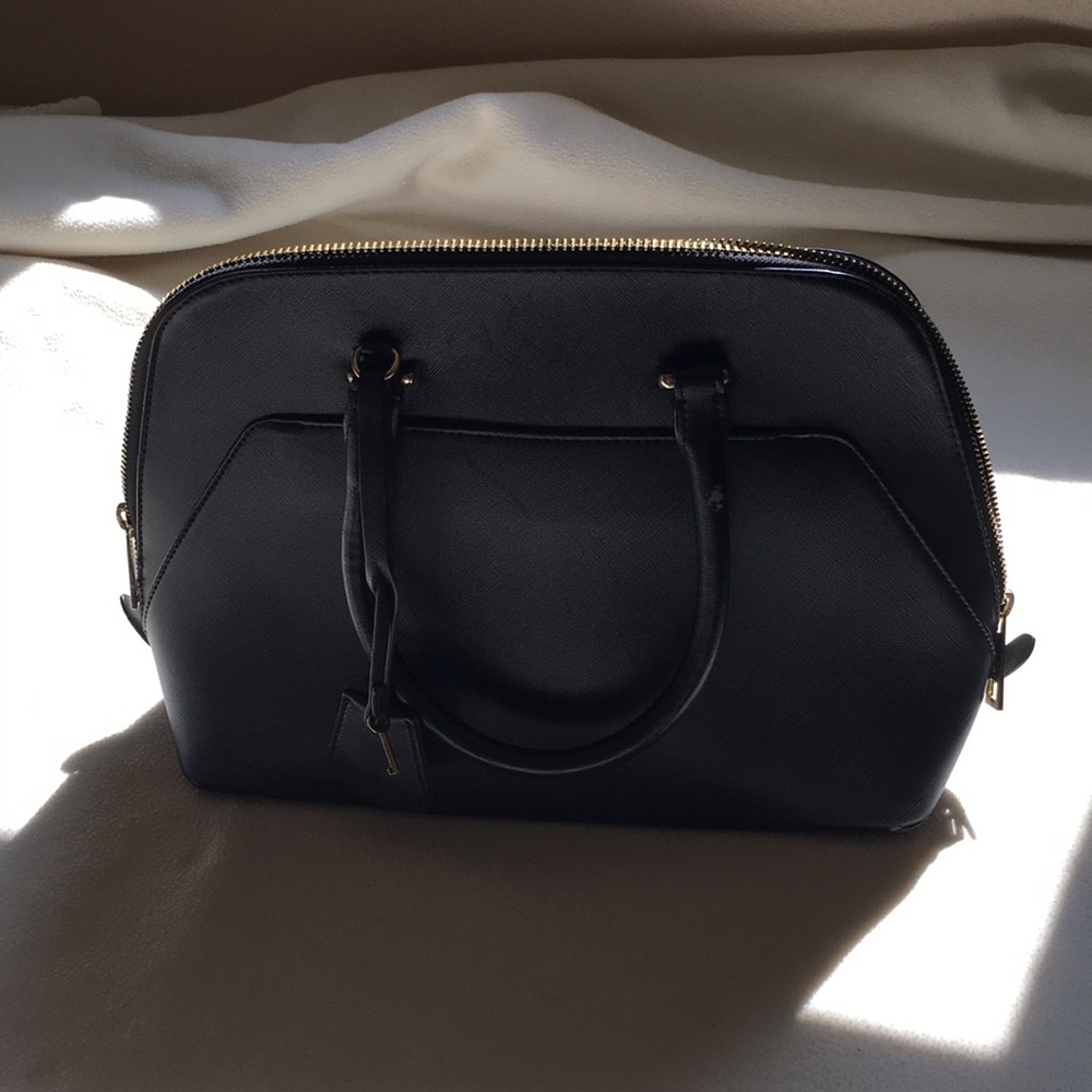 Zara Black Tote